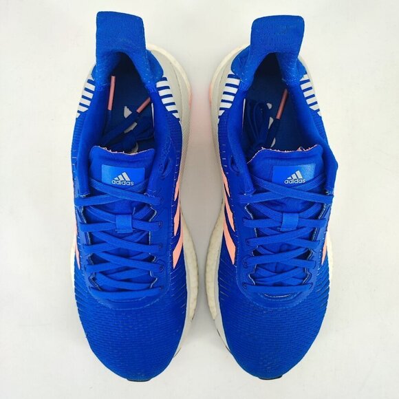 Adidas Women's Solar Glide Blue Mesh Running Sneakers EE4305 Size 7 - Picture 4 of 8